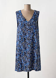 Rochie midi imprimeu floral fără mâneci albastru MOLLY BRACKEN femeie