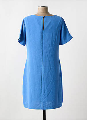 Rochie scurtă mâneci scurte mâneci scurte albastru MOLLY BRACKEN femeie