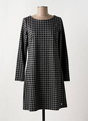 Rochie scurtă croială evazată mâneci lungi negru SURKANA femeie