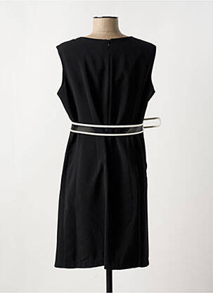 Rochie midi fără mâneci fără mâneci negru HIPPOCAMPE femeie