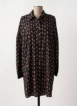 Rochie scurtă mâneci lungi mâneci lungi negru MOLLY BRACKEN femeie