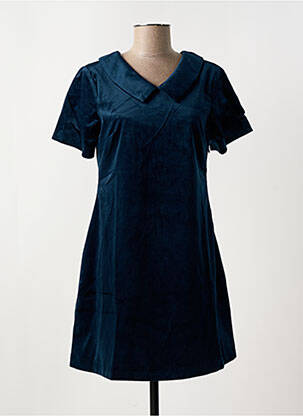 Rochie scurtă mâneci scurte mâneci scurte albastru MOLLY BRACKEN femeie