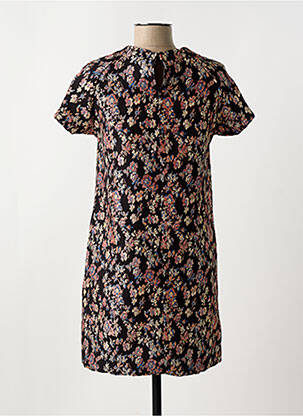 Rochie scurtă mâneci scurte mâneci scurte negru BEST MOUNTAIN femeie