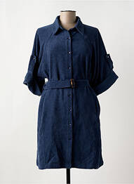 Rochie midi mâneci 3/4 mâneci 3/4 albastru MOLLY BRACKEN femeie