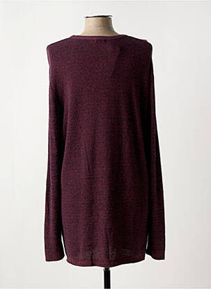 Rochie pulover croială dreaptă mâneci lungi violet BEST MOUNTAIN femeie