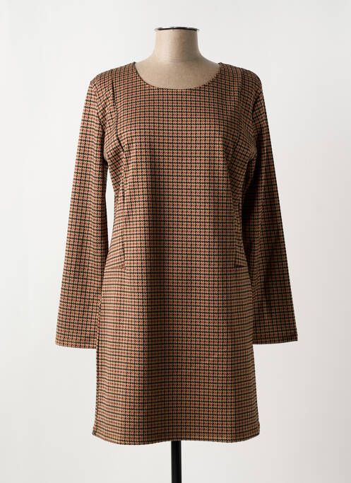 Rochie midi maro IMPAQT femeie