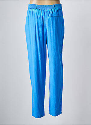 Pantalon drept țesătură poplin mărime normală albastru MOLLY BRACKEN femeie