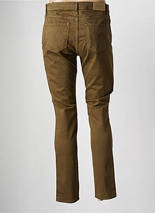 Pantalon slim țesătură poplin mărime normală maro IMPAQT femeie