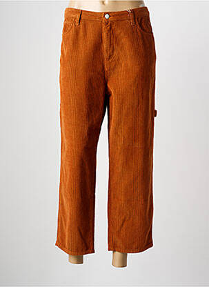 Pantalon drept maro SUNNY STUDIO femeie