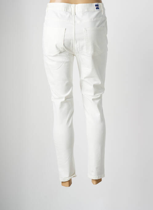 Pantalon slim alb MOLLY BRACKEN femeie