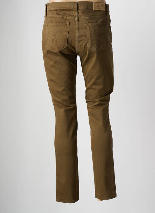 Pantalon slim maro IMPAQT femeie