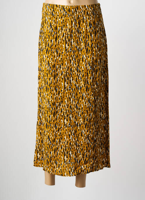 Fustă lungă galben ANGE femeie