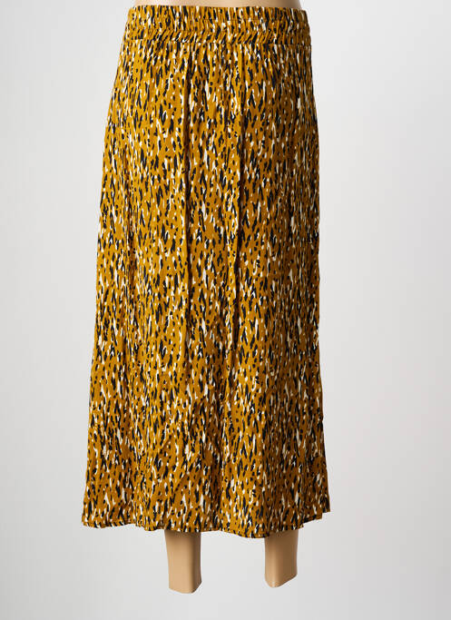 Fustă lungă galben ANGE femeie