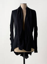 Jachete casual croială cambrată negru HIGH femme