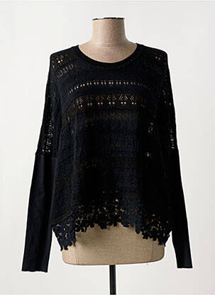 Pulover negru HIGH femeie