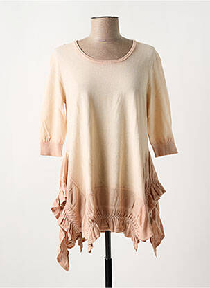 Pulover tunică roz HIGHLANDER femeie