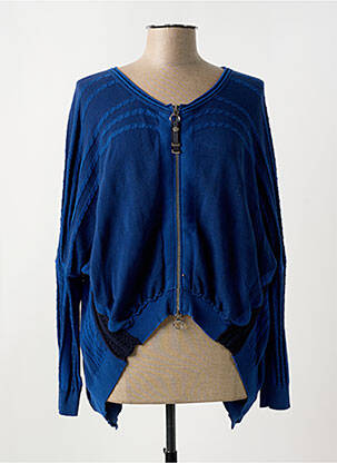 Vestă cu mâneci lungi albastru HIGH femeie