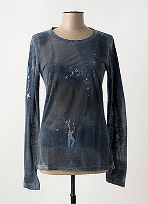 Tricou mâneci lungi mâneci lungi gri MARITHE & FRANCOIS GIRBAUD femeie