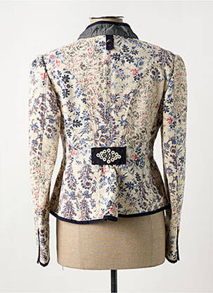 Jachete elegante buzunare albastru HIGH femeie