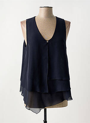 Top albastru HIGH femeie