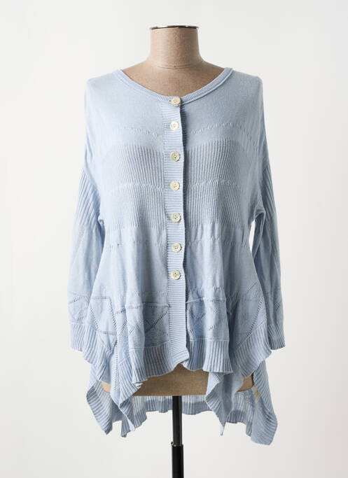 Vestă cu mâneci lungi albastru HIGH femeie