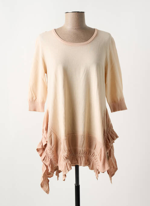 Pulover tunică roz HIGHLANDER femeie