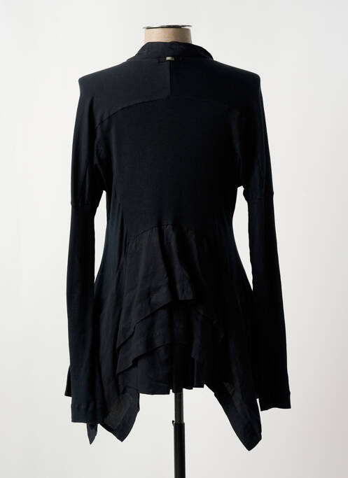 Vestă cu mâneci lungi negru HIGH femeie