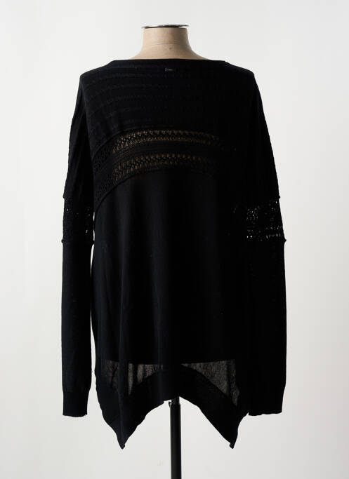 Pulover tunică negru HIGH femeie