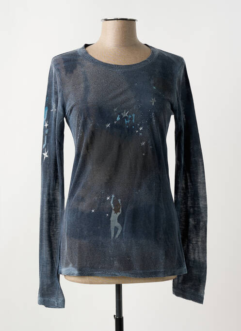 Tricou gri MARITHE & FRANCOIS GIRBAUD femeie