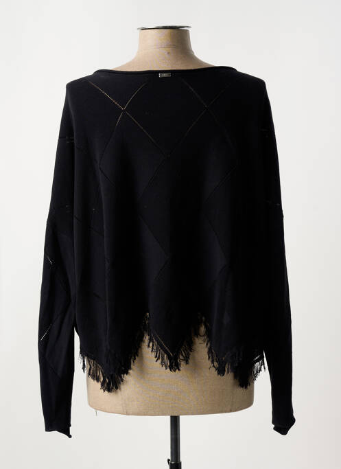 Pulover tunică negru HIGH femeie