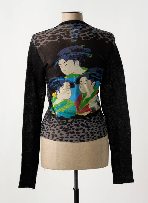 Vestă cu mâneci lungi negru KENZO femeie