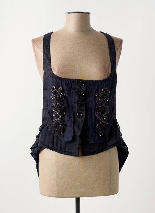 Vestă fără mâneci albastru HIGH femeie