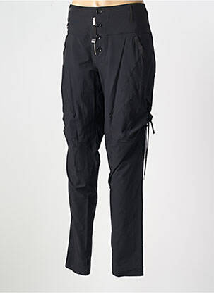Pantalon drept elasticitate mărime normală negru HIGH femeie