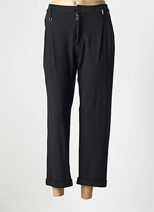 Pantalon 7/8 elasticitate mărime normală negru HIGH femeie