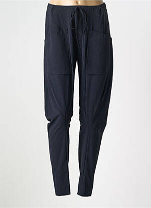 Pantalon slim albastru MARITHE & FRANCOIS GIRBAUD femeie