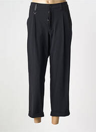 Pantalon drept elasticitate mărime normală negru HICH USE femme