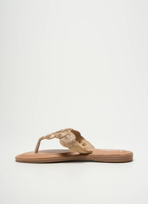 Șlapi auriu LPB femeie