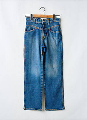 Blugi cu croială dreaptă albastru ACQUAVERDE femeie