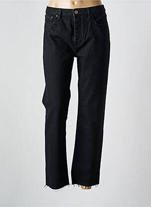 Blugi cu croială dreaptă negru REIKO femeie