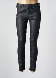 Pantalon 7/8 elasticitate talie joasă negru LEE femme