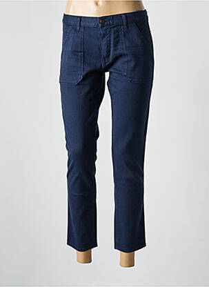 Blugi cu croială slim albastru ACQUAVERDE femeie