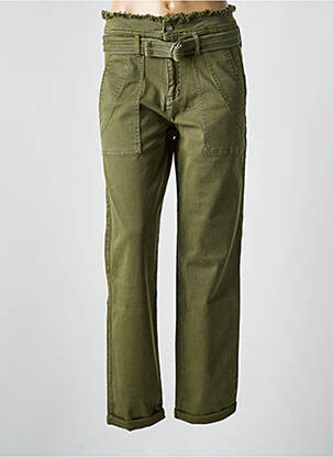 Blugi cu croială dreaptă verde VANESSA BRUNO femeie