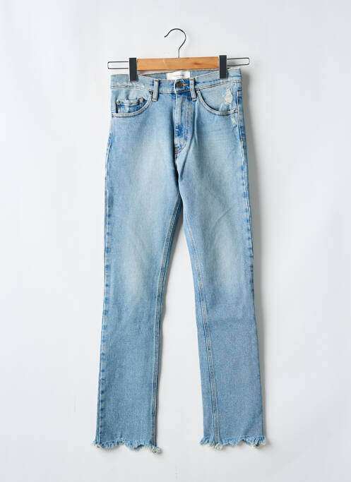 Blugi cu croială slim albastru ACQUAVERDE femeie