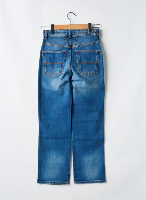 Blugi cu croială dreaptă talie înaltă talie înaltă albastru ACQUAVERDE femme