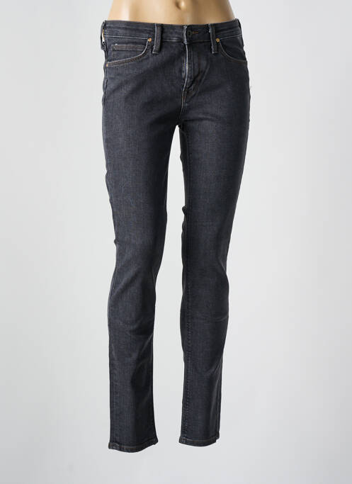 Blugi cu croială slim negru LEE femeie