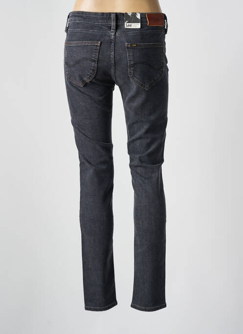 Blugi cu croială slim negru LEE femeie