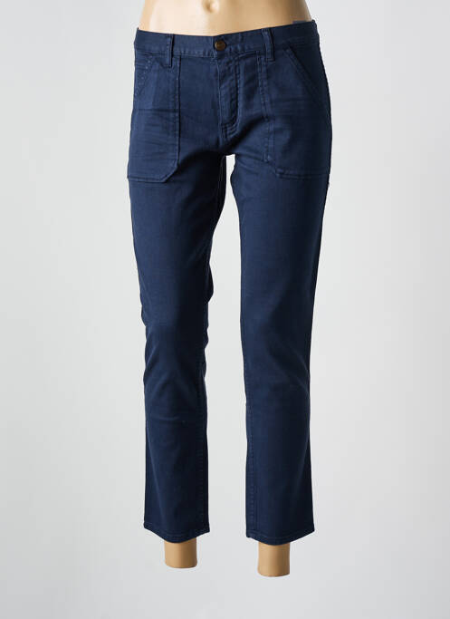 Blugi cu croială slim albastru ACQUAVERDE femeie