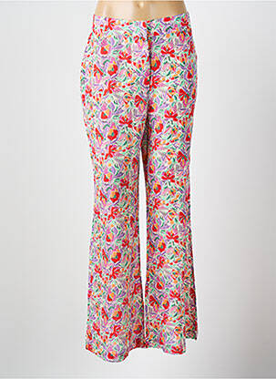 Pantalon evazat roșu BA&SH femeie