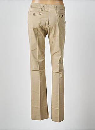 Pantalon chino țesătură poplin mărime normală bej HARTFORD femeie