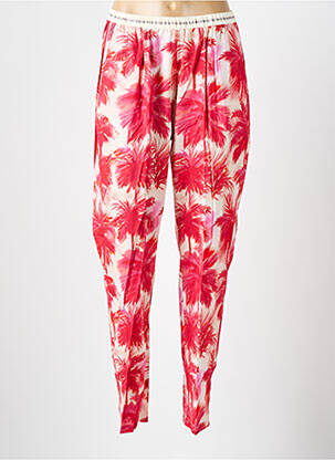 Pantalon drept roșu HARTFORD femeie